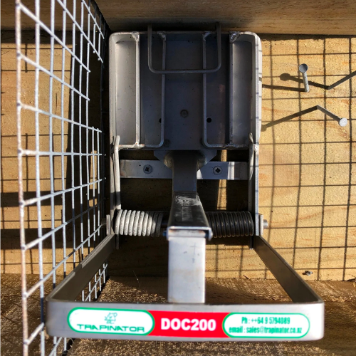 DOC 200 trap for stoats, rats and hedgehogs